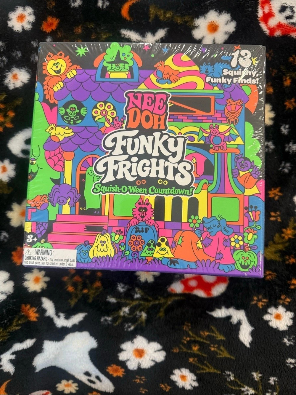NeeDoh Funky Frights Squish-O-Ween Countdown Halloween Countdown Set NWT